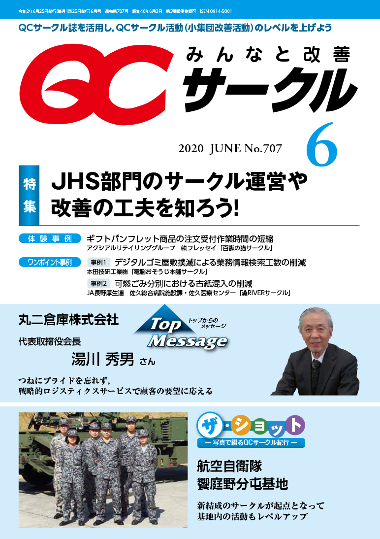 月刊「ＱＣサークル」誌2020年6月号