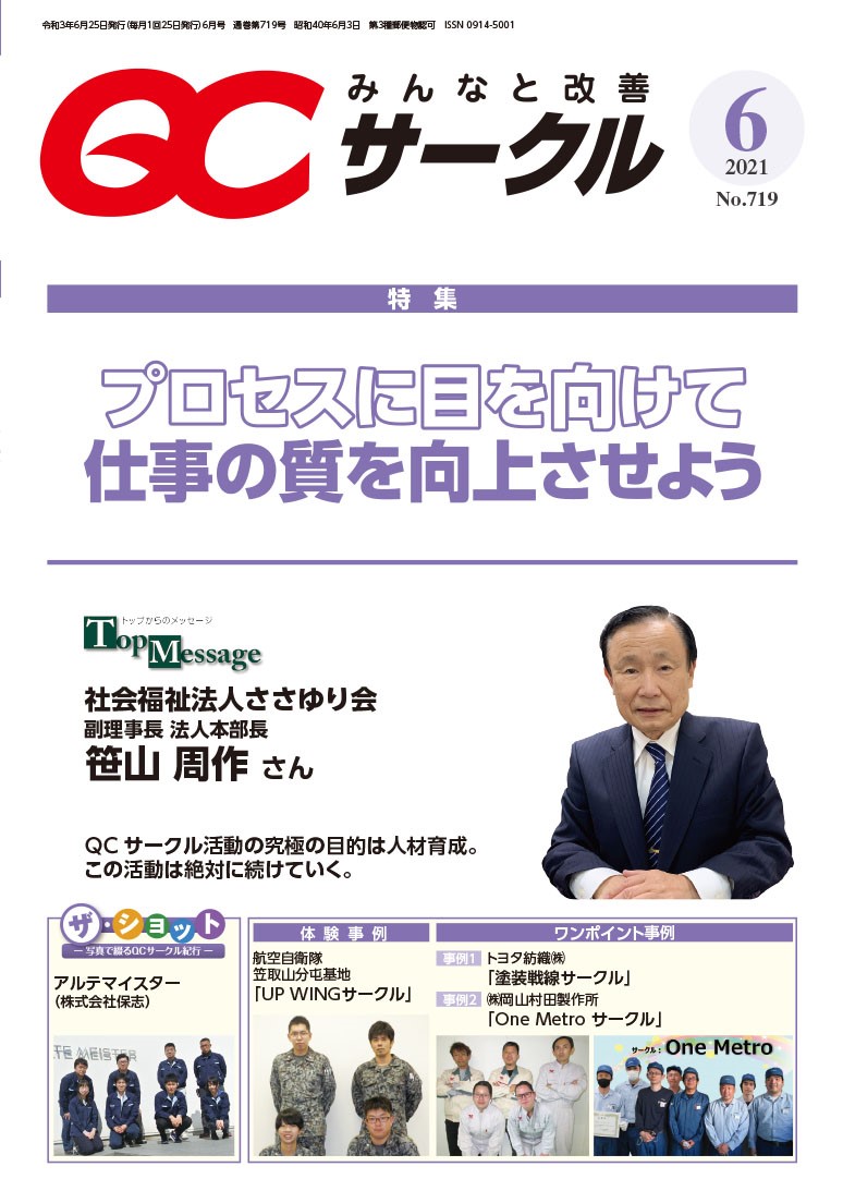 月刊「ＱＣサークル」誌2021年6月号