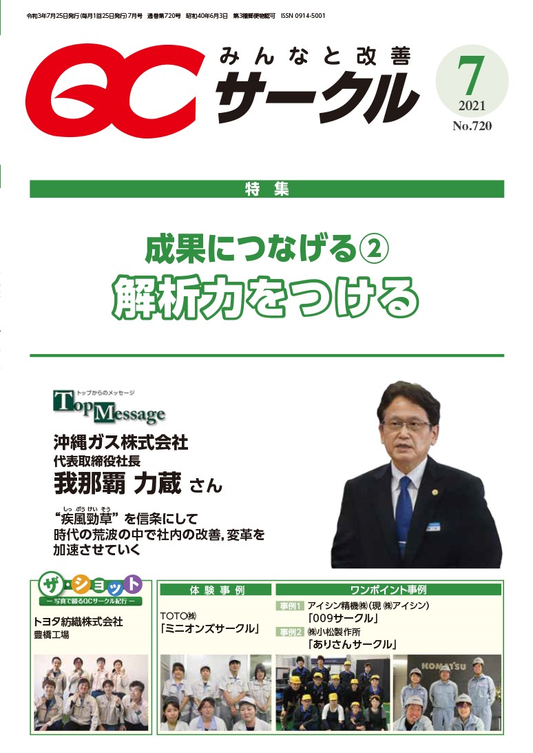 月刊「ＱＣサークル」誌2021年7月号