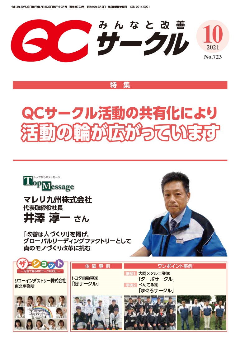 月刊「ＱＣサークル」誌2021年10月号